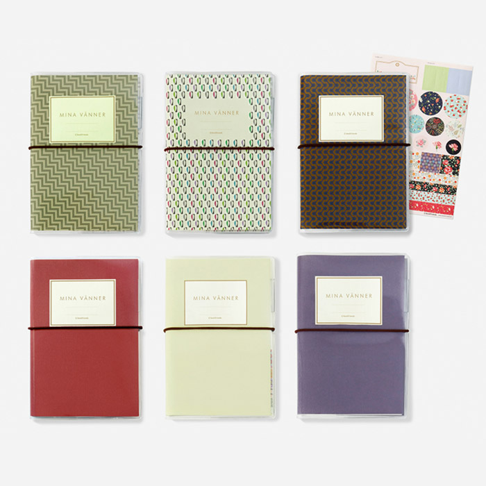 북밴드노트 라인노트 6종