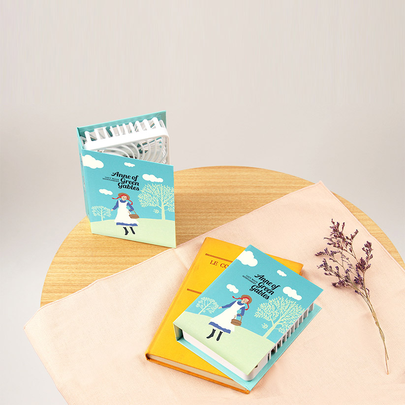 세계문학 북윈드 휴대용 미니 선풍기